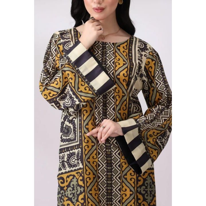 Stitched 2 Piece Printed Suit