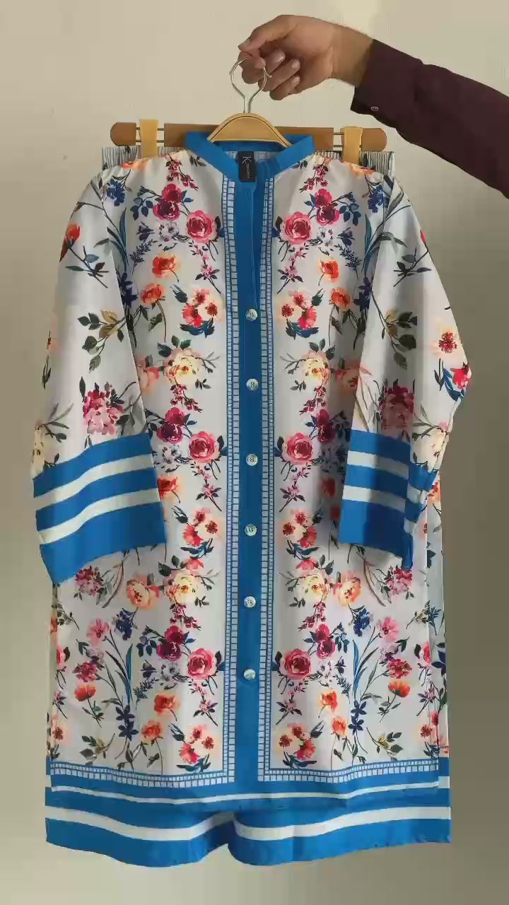 New Arrival Stitched 2 piece printed shirt and printed trouser