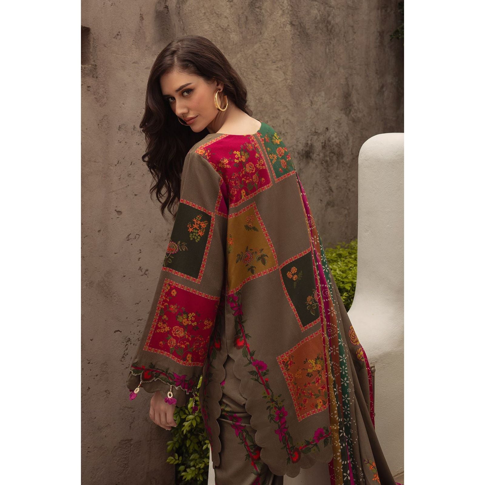 Charizma Luxury Digital Print Airjet Lawn 3 Piece Suit for Women